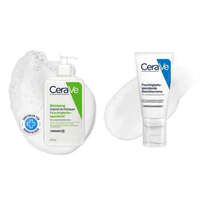 CeraVe Abschmink-Set für normale Haut: Reinigung & Nachtcreme