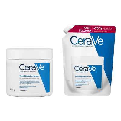 Cerave Feuchtigkeitscreme + Nachfüllpack