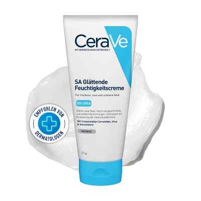 CeraVe SA Urea Glättende Feuchtigkeitscreme 177 ml von L'Oreal Deutschland GmbH PZN 15660825