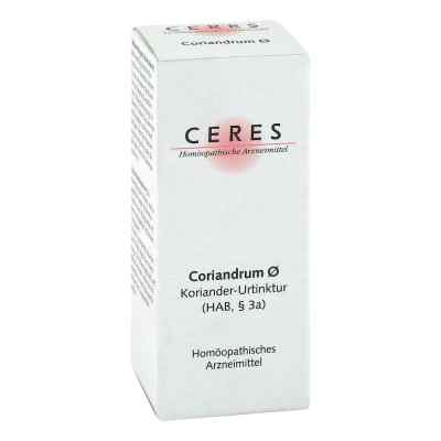 Ceres Coriandrum Urtinktur 20 ml von CERES Heilmittel GmbH PZN 00178790