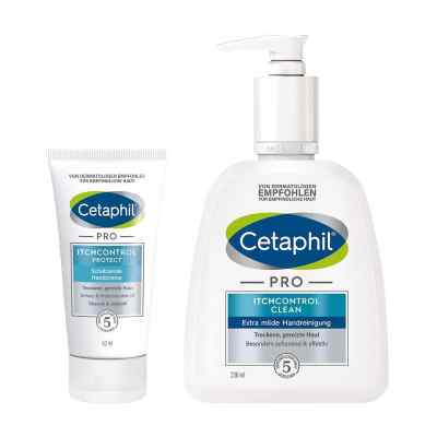 Cetaphil Pro Itchcontrol Clean Handreinigung + Protect Handcreme