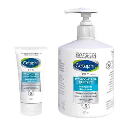 Cetaphil Pro Itchcontrol Repair Sensitive + Protect Handcreme
