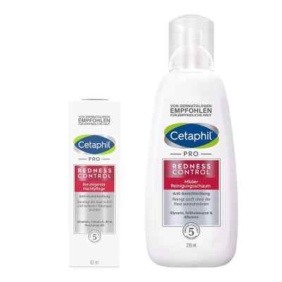 Cetaphil Pro RednessControl Reinigungsschaum + Nachtpflege