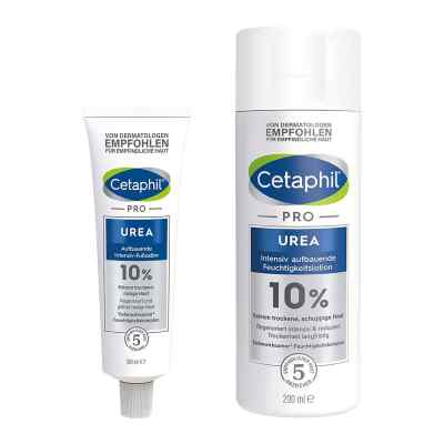 Cetaphil Pro Urea 10% Lotion + Urea 10% Fußsalbe