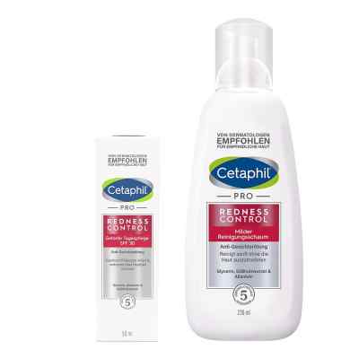 Cetaphil Rednesscontrol Milder Reinigungsschaum + Getönte Tagesp