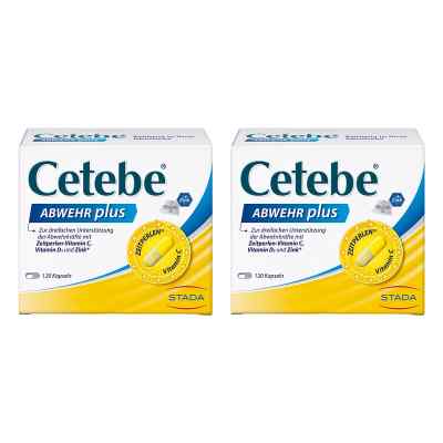 CETEBE Abwehr plus mit Vitamin C, D und Zink