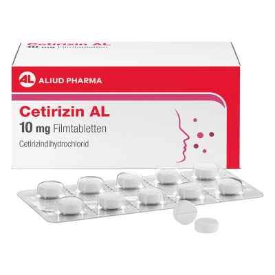 Cetirizin AL 10 mg Filmtabletten bei Heuschnupfen