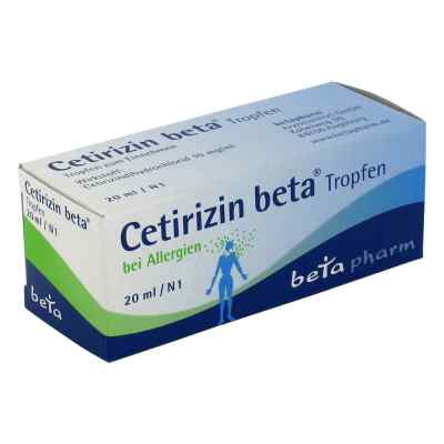 Cetirizin beta 20 ml von betapharm Arzneimittel GmbH PZN 02451095