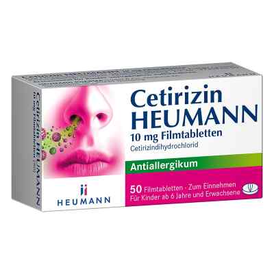 Cetirizin Heumann 10 mg Filmtabletten