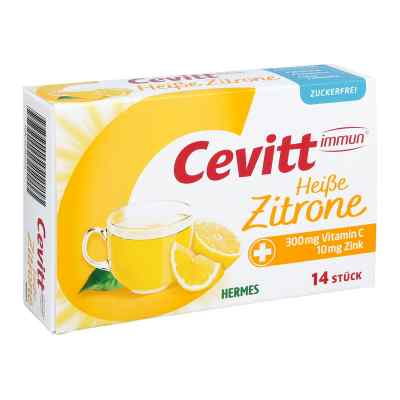 Cevitt immun heisse Zitrone zuckerfrei Granulat 14 stk von HERMES Arzneimittel GmbH PZN 15581959