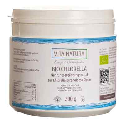 Chlorella Algenpulver Bio 200 g von Vita Natura GmbH & Co. KG PZN 11341678