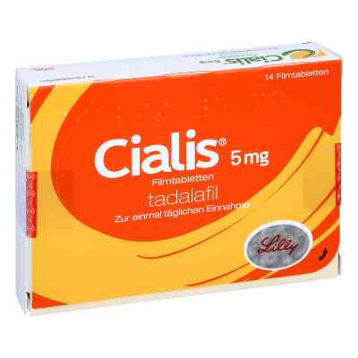 CIALIS 5mg 14 stk von LILLY DEUTSCHLAND GmbH PZN 06472208