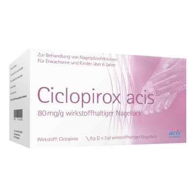 Ciclopirox acis 80mg/g 6 g von acis Arzneimittel GmbH PZN 11510388