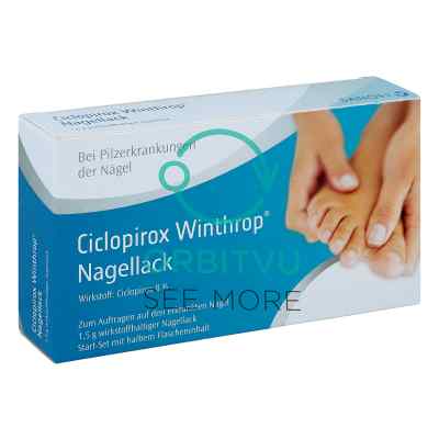 Ciclopirox Winthrop Nagellack bei Nagelpilz Erkrankungen 1.5 g von  PZN 04464334