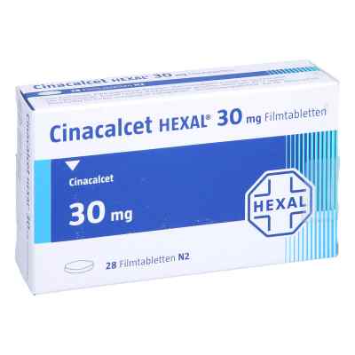 Cinacalcet Hexal 30 mg Filmtabletten 28 stk von Hexal AG PZN 16166079