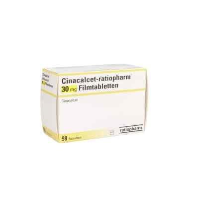 Cinacalcet-ratiopharm 30 mg Filmtabletten 98 stk von ratiopharm GmbH PZN 16129919