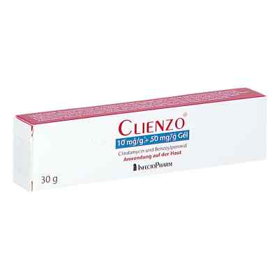 Clienzo 10 Mg/g + 50 Mg/g Gel 30 g von INFECTOPHARM Arzn.u.Consilium GmbH PZN 17531167