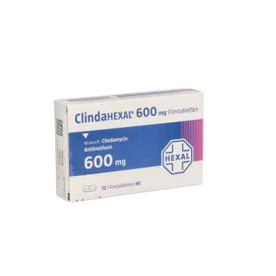 Clindahexal 600 mg Filmtabletten 12 stk von Hexal AG PZN 02482523