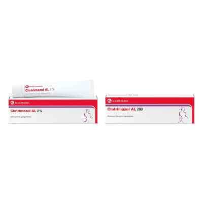 Clotrimazol AL 200 Vaginaltabletten + AL 2% Vaginalcreme