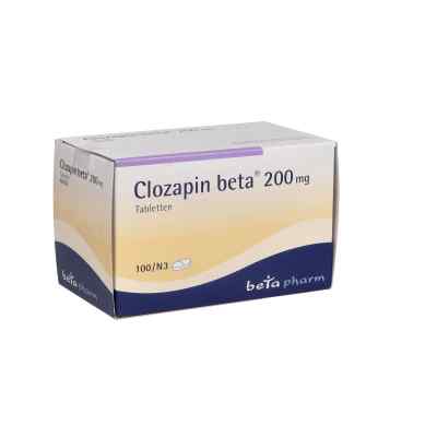 Clozapin beta 200mg 100 stk von betapharm Arzneimittel GmbH PZN 00472271