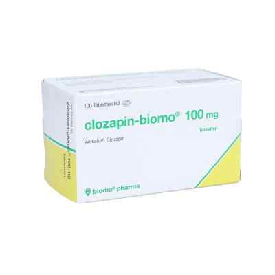 Clozapin-biomo 100mg 100 stk von biomo pharma GmbH PZN 07042993