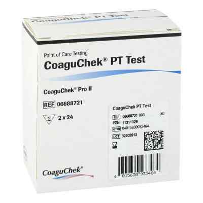 Coaguchek Pt Test 2X24 stk von Roche Diagnostics Deutschland Gm PZN 11311329