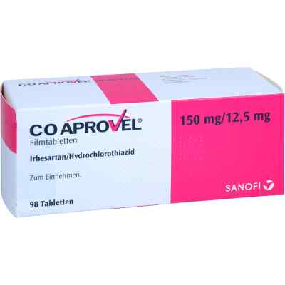 Coaprovel 150 Mg/12,5 Mg Filmtabletten 98 stk von Abacus Medicine A/S PZN 17947011
