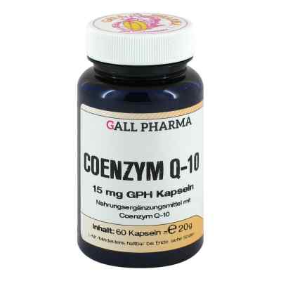 Coenzym Q10 Gph 15 mg Kapseln 60 stk von Hecht-Pharma GmbH PZN 01551133