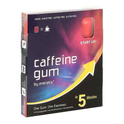 Coffein Gum red Energy Kaugummi by enerjetix 9 stk von Lemon Pharma GmbH & Co. KG PZN 16387047