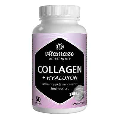 Collagen 300 mg + Hyaluron 100 mg Kapseln hochdosiert