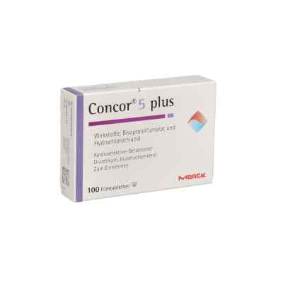 Concor 5 plus 100 stk von Merck Healthcare Germany GmbH PZN 02091662