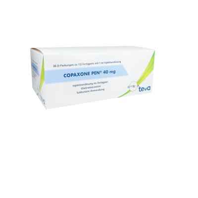 Copaxone Pen 40 mg Injektionslösung im Fertigpen 36 stk von Teva GmbH PZN 13694955