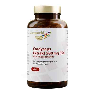 Cordyceps Extrakt 500 mg Cs4 40% Polysacchar.kaps.