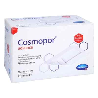 Cosmopor Advance 6x10 cm 25 stk von 1001 Artikel Medical GmbH PZN 12577609