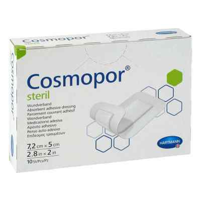 Cosmopor steril 5x7,2 cm 10 stk von PAUL HARTMANN AG PZN 04960553