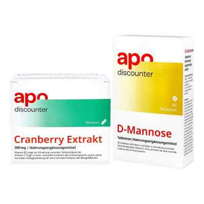 Cranberry Extrakt 300 mg + D-Mannose 1 Pck von apo.com Group GmbH PZN 08102059