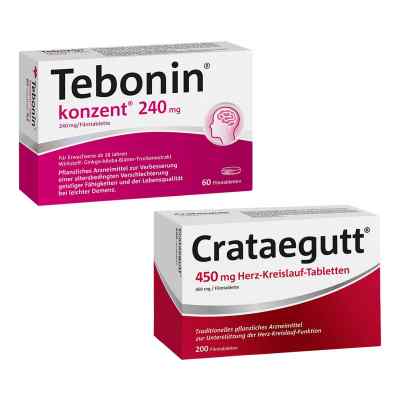 Crataegutt 450 mg und Tebonin konzent