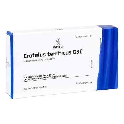 Crotalus Terrificus D30 Ampullen 8X1 ml von WELEDA AG PZN 01621253