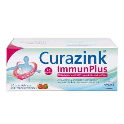 Curazink Immunplus Lutschtabletten 50 stk von STADA GmbH PZN 15626053