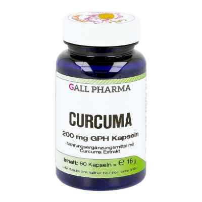 Curcuma 200 mg Kapseln 60 stk von GALL-PHARMA GmbH PZN 03175711