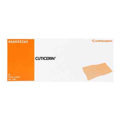 Cuticerin 7,5x20 cm Gaze mit Salbenbeschichtung 10 stk von Smith & Nephew GmbH PZN 03744735