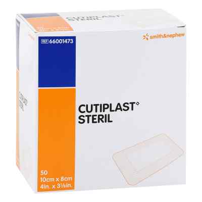 Cutiplast steril Wundverband 8x10 cm 50 stk von B2B Medical GmbH PZN 13581369