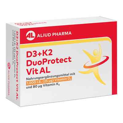 D3+K2 Duoprotect Vit AL 4000 I.E./80 Μg Kapseln 30 stk von ALIUD Pharma GmbH PZN 17482664