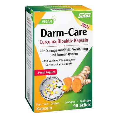 Darm-care Curcuma Bioaktiv Kapseln Salus 90 stk von SALUS Pharma GmbH PZN 13427556