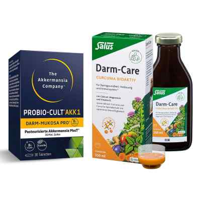 Darm-Care Curcuma Bioaktiv + Probio-Cult Akk1 Akkermansia Syxyl
