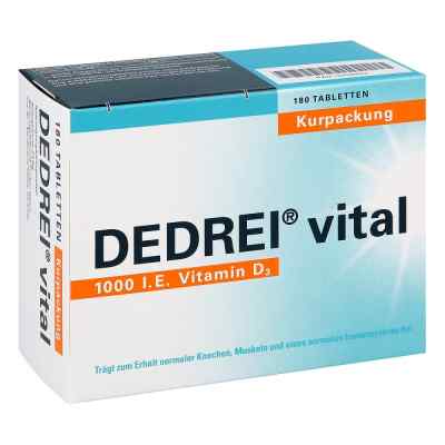 Dedrei vital Tabletten Kurpackung 180 stk von MEDA Pharma GmbH & Co.KG PZN 10709892