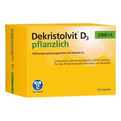 Dekristolvit D3 2000 I.e. Pflanzlich Kapseln 120 stk von Trommsdorff GmbH & Co. KG PZN 18674845