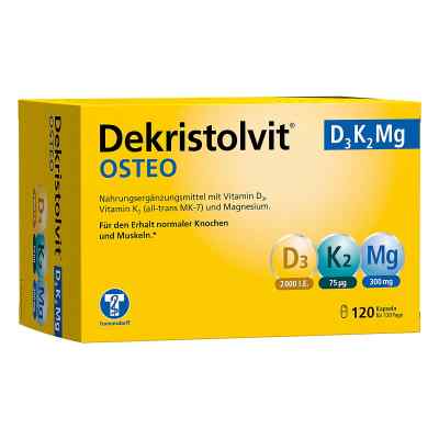 Dekristolvit OSTEO D3K2Mg Kapseln