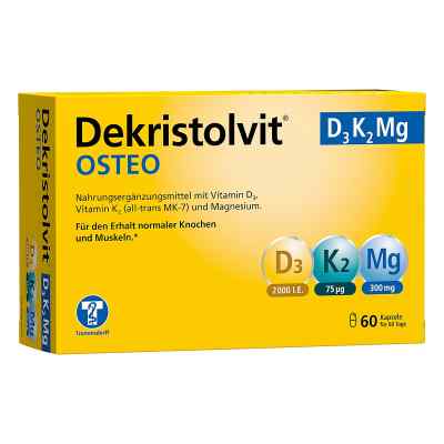 Dekristolvit OSTEO D3K2Mg Kapseln