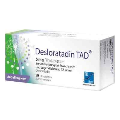 Desloratadin Tad 5 mg Filmtabletten 50 stk von TAD Pharma GmbH PZN 16507735